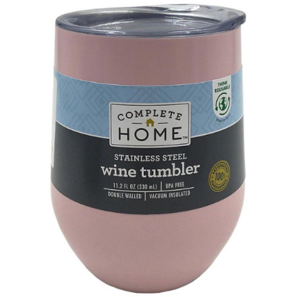 Complete Home Stainless Steel Insulated Wine Tumbler